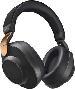 img 4 attached to Jabra Elite 85h Беспроводные наушники с шумоподавлением, Черный медовый: Лучшие Bluetooth наушники накладного типа для iPhone и Android с микрофоном, длительным временем работы и защитой от воды.