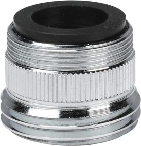 img 4 attached to 🚰 DANCO Multi-Thread Garden Hose Adapter 1-Pack (10513) - Male to Male/Female to Male, Chrome Finish