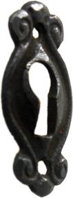 img 2 attached to 🔑 Nesha Small Keyhole Escutcheon Covers Iron Finish: 10-Pack for Added Security and Aesthetic Appeal