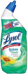 img 4 attached to 🚽 Lysol Power & Fresh Cling Toilet Bowl Cleaner, Country Scent, 24 Oz (Pack of 4) - Effective Bathroom Cleaning Solution