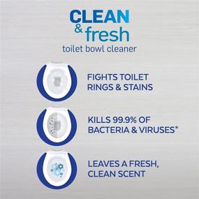 img 2 attached to 🚽 Lysol Power & Fresh Cling Toilet Bowl Cleaner, Country Scent, 24 Oz (Pack of 4) - Effective Bathroom Cleaning Solution