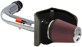 img 4 attached to 🚀 K&amp;N Cold Air Intake Kit: High Performance, Increased Horsepower Guarantee: Fits 2004-2005 FORD (F150, Lobo) 77-2557KP