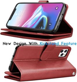 img 1 attached to Tekcoo Wallet Case For IPhone 11 / IPhone11 (6 Cell Phones & Accessories