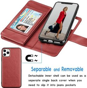 img 2 attached to Tekcoo Wallet Case For IPhone 11 / IPhone11 (6 Cell Phones & Accessories