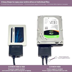 img 3 attached to 💾 Seagate Barracuda ST6000DM003 6TB Internal Hard Drive Upgrade Kit with 5400RPM, 256MB Cache