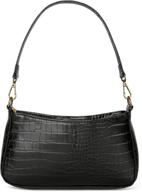 slocyclub shoulder classic closure crocodile women's handbags & wallets and shoulder bags logo