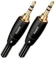 audioquest tower mini to mini 0.6m: high-quality audio cable for improved connectivity logo