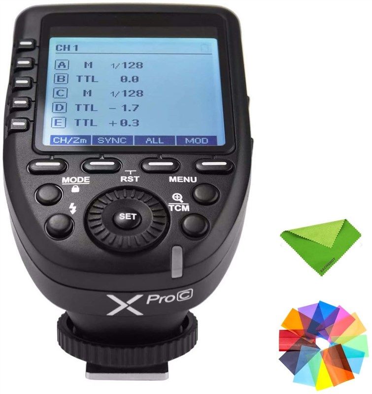 godox wireless dedicated customizable functions logo