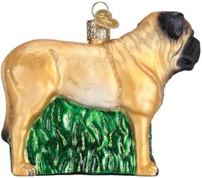 img 2 attached to Exquisite Old World Christmas Dog Collection Glass Blown Ornaments - English Mastiff Breeds for Your Festive Christmas Tree