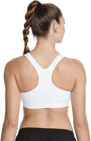 img 1 attached to Ultimate Support and Style: Nike Women's Swoosh Sports Bra