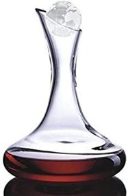 img 4 attached to 🍷 Enhance Your Wine Experience with the Amlong Crystal Lead-Free Crystal Wine Decanter – Perfect Wine Gift and Accessories, 58 oz Capacity, Including Globe Stopper!