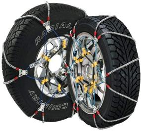 img 2 attached to 🚗 SZ429 Super Z6 Cable Tire Chain for Cars, Trucks, and SUVs - Pack of 2