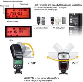 img 2 attached to GODOX V860II Speedlight Battery Panasonic