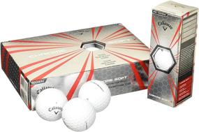 img 4 attached to ⛳️ Prior Generation Callaway Chrome Soft X Golf Balls - One Dozen