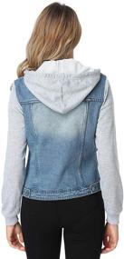 img 1 attached to MISS MOLY Layered Drawstring Pockets Women's Apparel and Outerwear