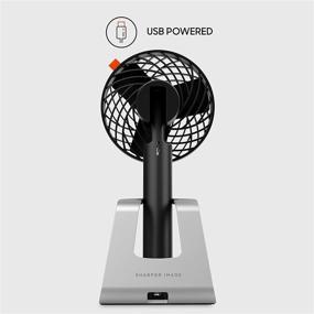 img 2 attached to GO 4C Rechargeable Handheld Personal Fan with Charging Dock by Sharper Image