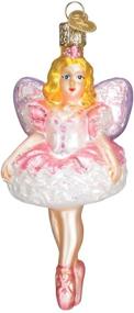 img 4 attached to Glass Blown Sugar Plum Fairy Kids Toy Collection Ornaments for Christmas Tree - Old World Christmas