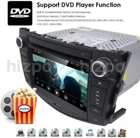 img 3 attached to 🚗 Лучший Android 10 сенсорный автомагнитола для Toyota RAV4 2006-2012 - 7" двойной Din DVD-плеер с Bluetooth, GPS и камерой заднего вида.