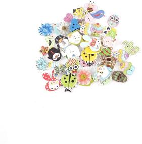img 1 attached to Animal Buttons Sewing Scrapbooking Decorative