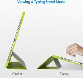 img 1 attached to JETech Green Case for iPad Pro 12.9-Inch (2020/2018 Model, 4th/3rd Generation), Compatible with Pencil, Auto Wake/Sleep Function