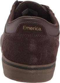 img 2 attached to Emerica Alcove Skate Black Medium Men's Shoes in Athletic