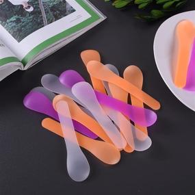 img 3 attached to 🥄 Color-Changing Plastic Spoons - Set of 30 Pink, Orange, Purple Spoons - Reusable for Birthday Parties - Cold-Activated Color Transformation! (Multicolor, 1 Pack)