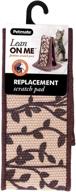 revitalize your cat's playtime with petmate scratch post jute refill - lean on me edition logo