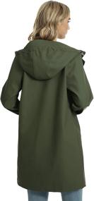 img 1 attached to Fahsyee Women's Waterproof Outdoor Raincoat Windbreaker Jacket for Coats, Jackets & Vests