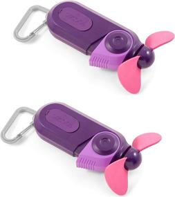 img 4 attached to O2COOL Sport Carabiner Misting Purple Heating, Cooling & Air Quality