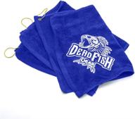 dead fish gear fishing towels logo