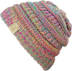 img 3 attached to 🏂 C.C Kids' Cute Warm and Comfy Children's Knit Ski Beanie Hat: Keep Your Little Ones Cozy on the Slopes