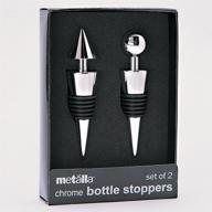 set of 2 prodyne heavy chrome wine bottle stoppers - enhancing seo логотип