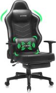 computer ergonomic recliner footrest headrest sports & fitness for leisure sports & game room logo