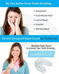 img 3 attached to USA Made Mouth Guard for Grinding Teeth - 4 Pack, Thin and Trim Anti Grinding - Teeth Whitening Dental Guard, Stops Bruxism & Clenching Teeth at Night, No BPA - Includes Night Mouth Guard Case