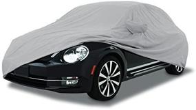 img 4 attached to 🚗 CarsCover Custom Fit Waterproof Car Cover for 1998-2010 Volkswagen New Beetle - 5 Layer Ultrashield Protection for your VW Beetle