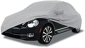 img 3 attached to 🚗 CarsCover Custom Fit Waterproof Car Cover for 1998-2010 Volkswagen New Beetle - 5 Layer Ultrashield Protection for your VW Beetle