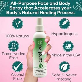 img 1 attached to 🌿 Curativa Bay Hypochlorous Skin Spray 0.02% – Boosts Skin Health, Clears Skin, Ideal Base for Skincare. Organic, Made in USA, Yields Outstanding Results – 8 OZ.