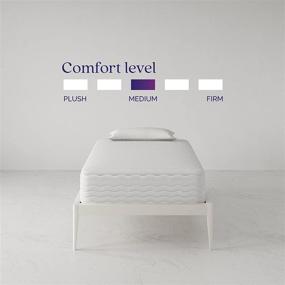 img 1 attached to 🛏️ Experience Enhanced Sleep Quality with the Signature Sleep Contour 10" Reversible Mattress: Twin Size, Independently Encased Coils, Bed-in-a-Box