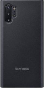 img 3 attached to 📱 Black S-View Flip Cover Case for Samsung Galaxy Note10+ (US Version) with Warranty