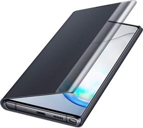 img 1 attached to 📱 Black S-View Flip Cover Case for Samsung Galaxy Note10+ (US Version) with Warranty