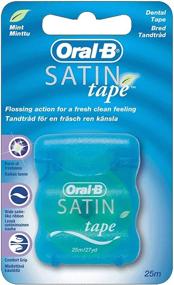 img 1 attached to 🌱 Enhance Your Dental Flossing Routine with Oral-B Satin Tape Mint - 6 Units, 25m Each