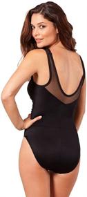 img 3 attached to 👙 Flattering Neckline Miraclesuit Swimwear: Underwire Women's Clothing for a Chic Rendezvous