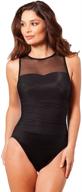 👙 flattering neckline miraclesuit swimwear: underwire women's clothing for a chic rendezvous logo