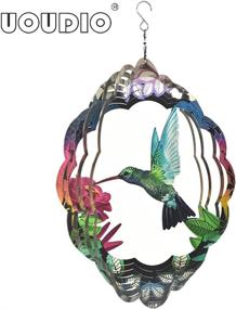 img 3 attached to Exquisite UOUDIO Stainless Decoration Ornaments: Graceful Hummingbird Design