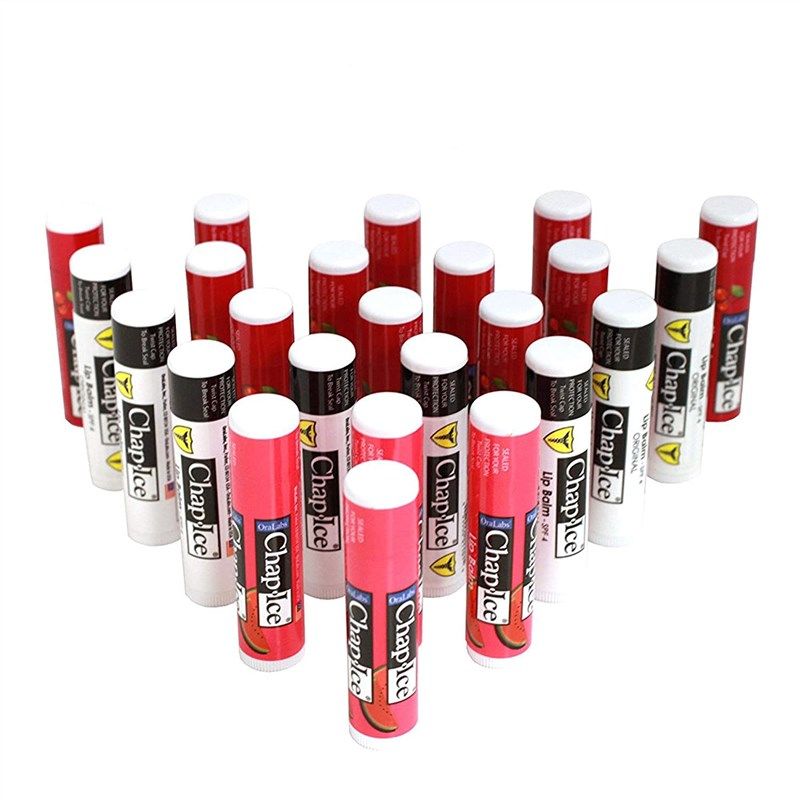 chap ice assorted lip balm display 로고