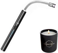 🔥 usb rechargeable electric candle lighter with long flexible design and windproof feature – ideal for candles, grilling, camping, kitchen, and stove logo