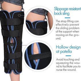 img 1 attached to Коленный иммобилайзер Velpeau Tri Panel Knee Immobilizer