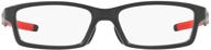 oakley ox8118 crosslink rectangular prescription logo