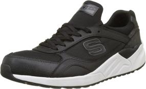 img 4 attached to Skechers 52365 Morrowson Black Sneakers