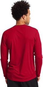 img 1 attached to 👕 Hanes Men's Clothing -- Large Graphite Sleeve T-Shirt in T-Shirts & Tanks